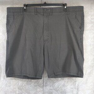 Wrangler Outdoor Shorts Men 48 Gray Lightweight Stretch Utility Hiking Casual